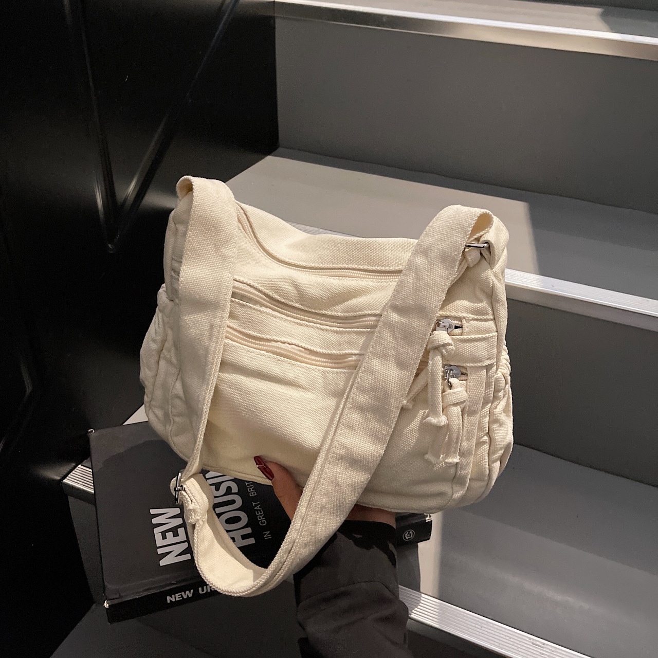 Women'S Kipling Bags - New Fashionable Simple Canvas Bag Korean