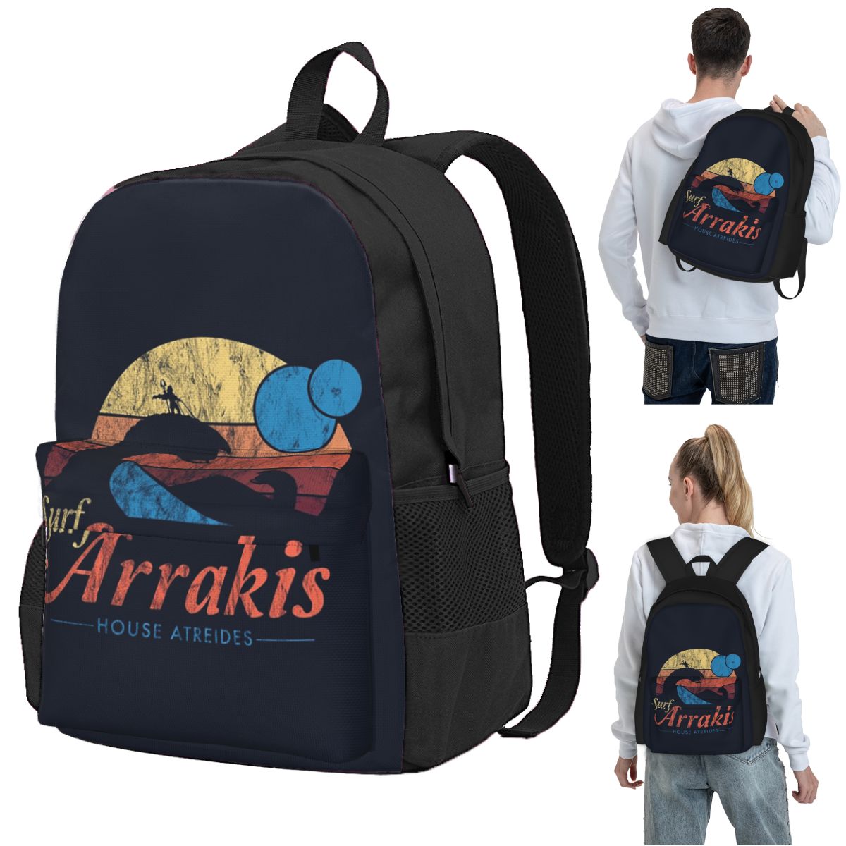 Women Bags Dune - Visit Arrakis Distressed Surf Dune Sci
