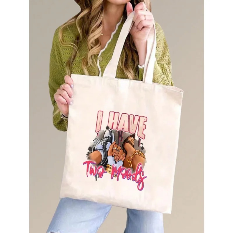 ROMWE Kawaii Bow Pattern Canva - Women'S Tote Bags For Work 评论和价格