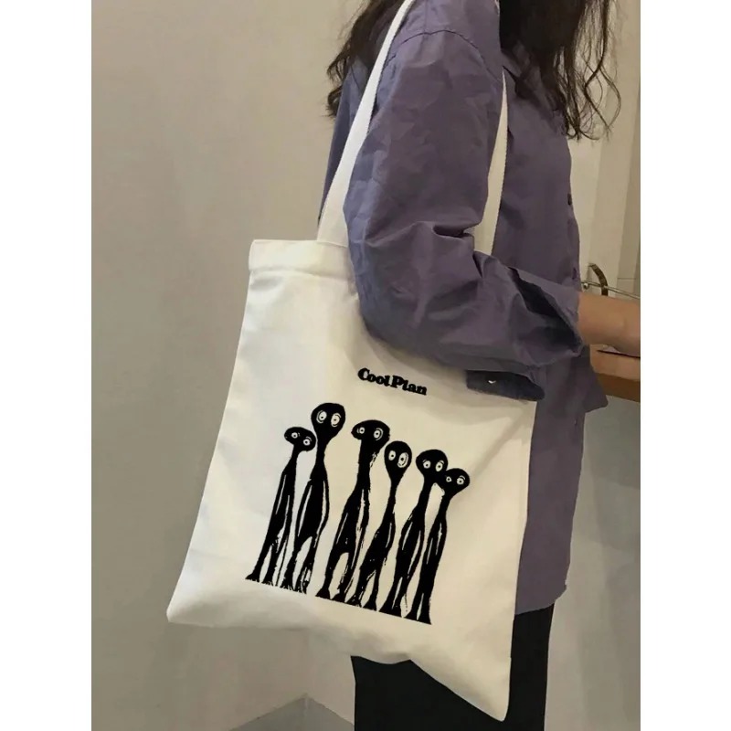 ROMWE Kawaii Bow Pattern Canva - Women'S Tote Bags For Work 评论和价格