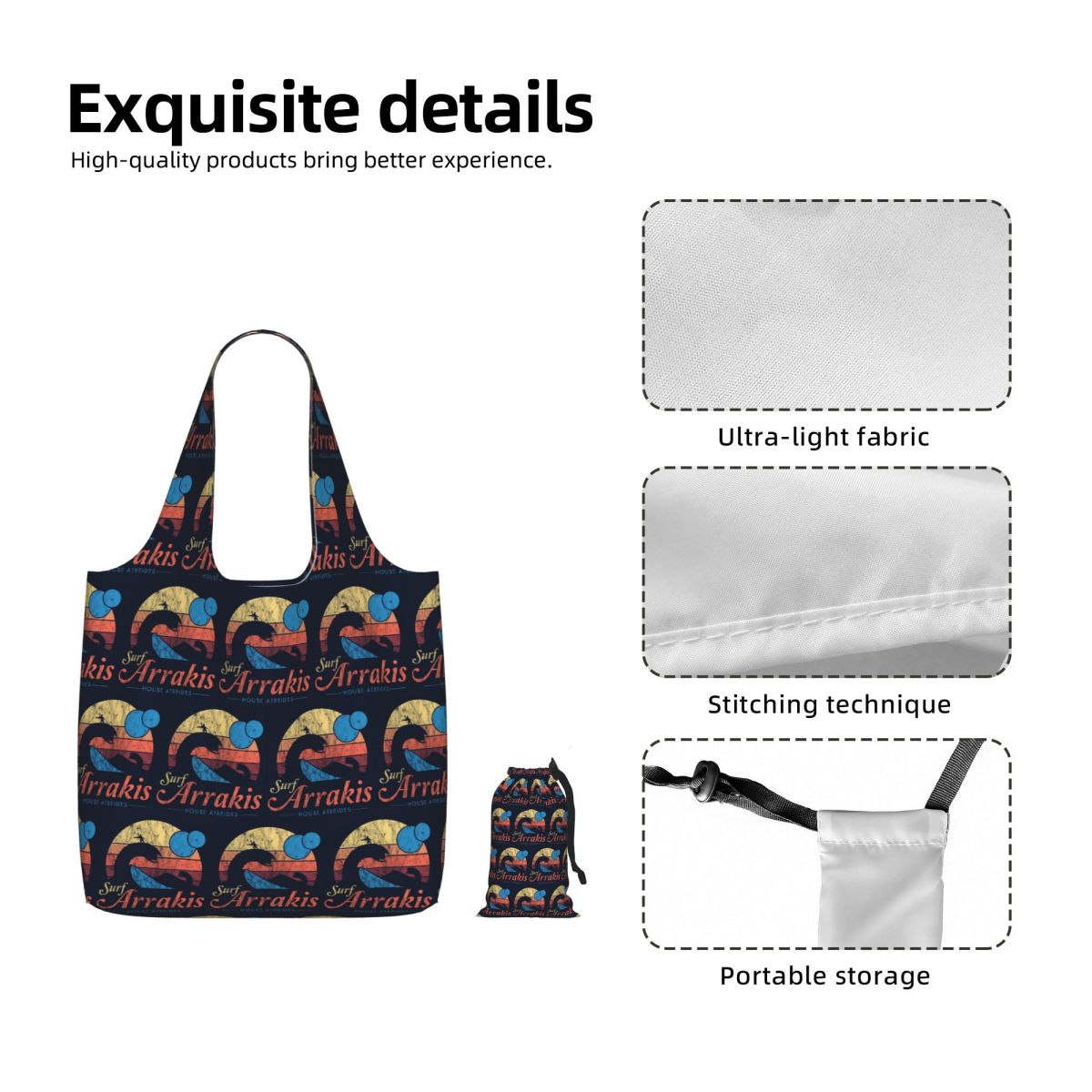 Visit Arrakis Distressed Surf  - Women Bags Dune 评论和价格