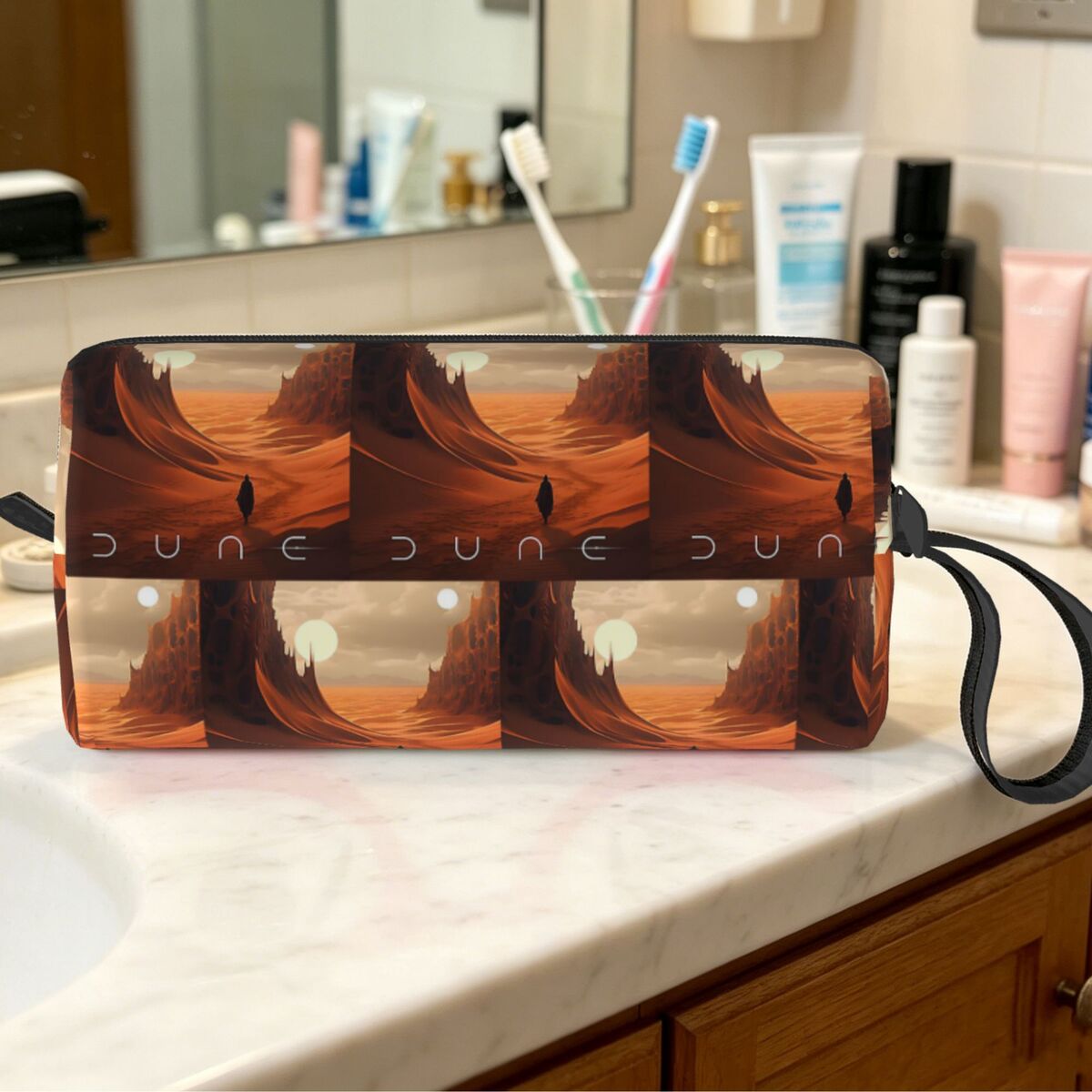 Dune 2020 Fan Art Makeup Bag C - Women Bags Dune 评论和价格