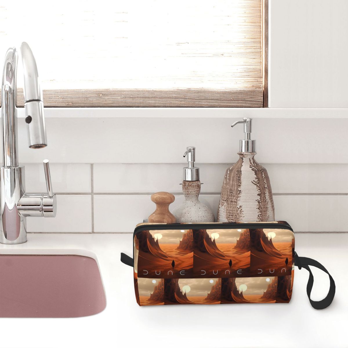 Dune 2020 Fan Art Makeup Bag C - Women Bags Dune 评论和价格
