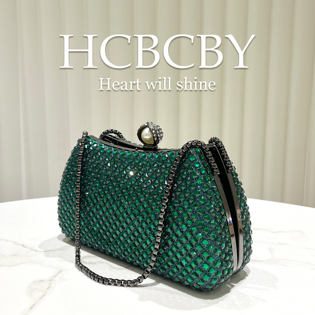 Dark green light luxury flash  - Women Bags Green 评论和价格
