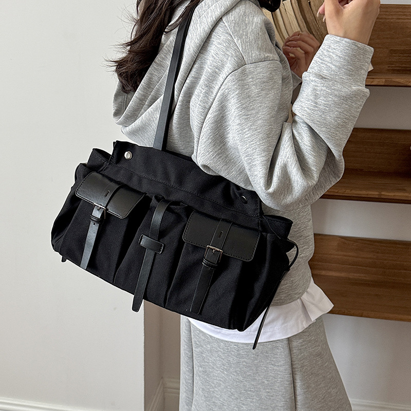 Canvas Handbag for Women Shoul - Women Bags Green 评论和价格