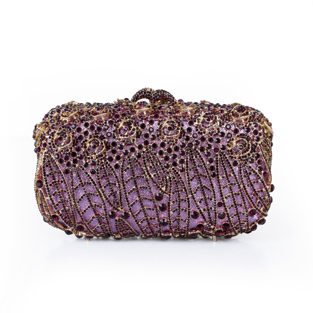 Full Stones Flower Party Box C - Women Bags Green 评论和价格