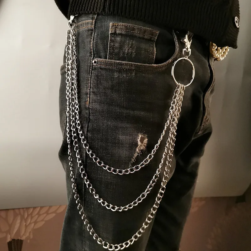 Layer Metal Belt Chain Punk Ho - Mini Purse Chain 评论和价格
