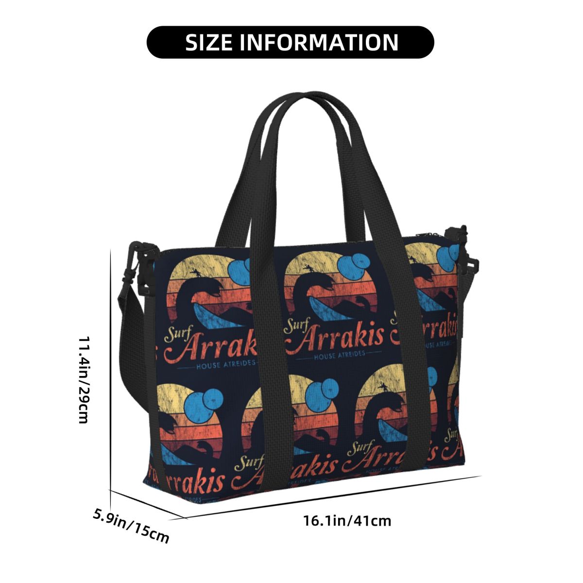 Custom Visit Arrakis Distresse - Women Bags Dune 评论和价格