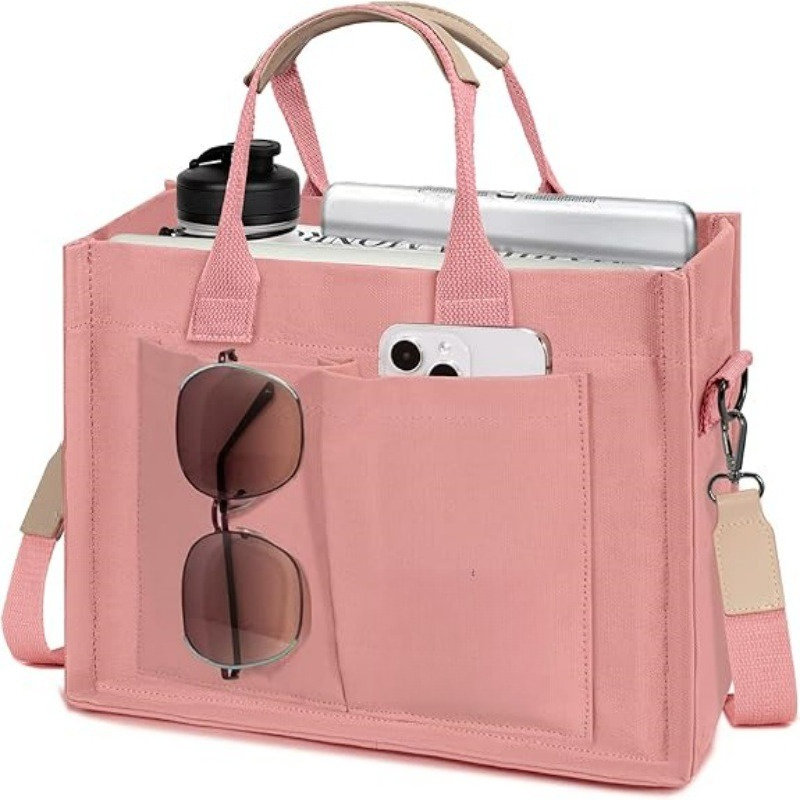 Women Large Canvas Tote Bag wi - Women'S Tote Bags For Work 评论和价格