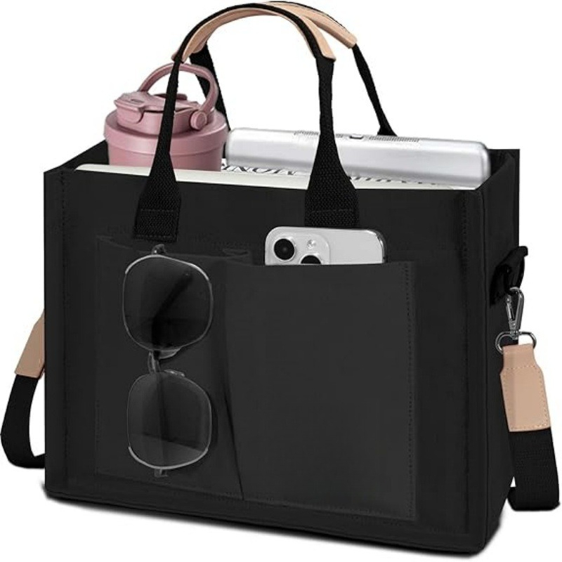 Women Large Canvas Tote Bag wi - Women'S Tote Bags For Work 评论和价格