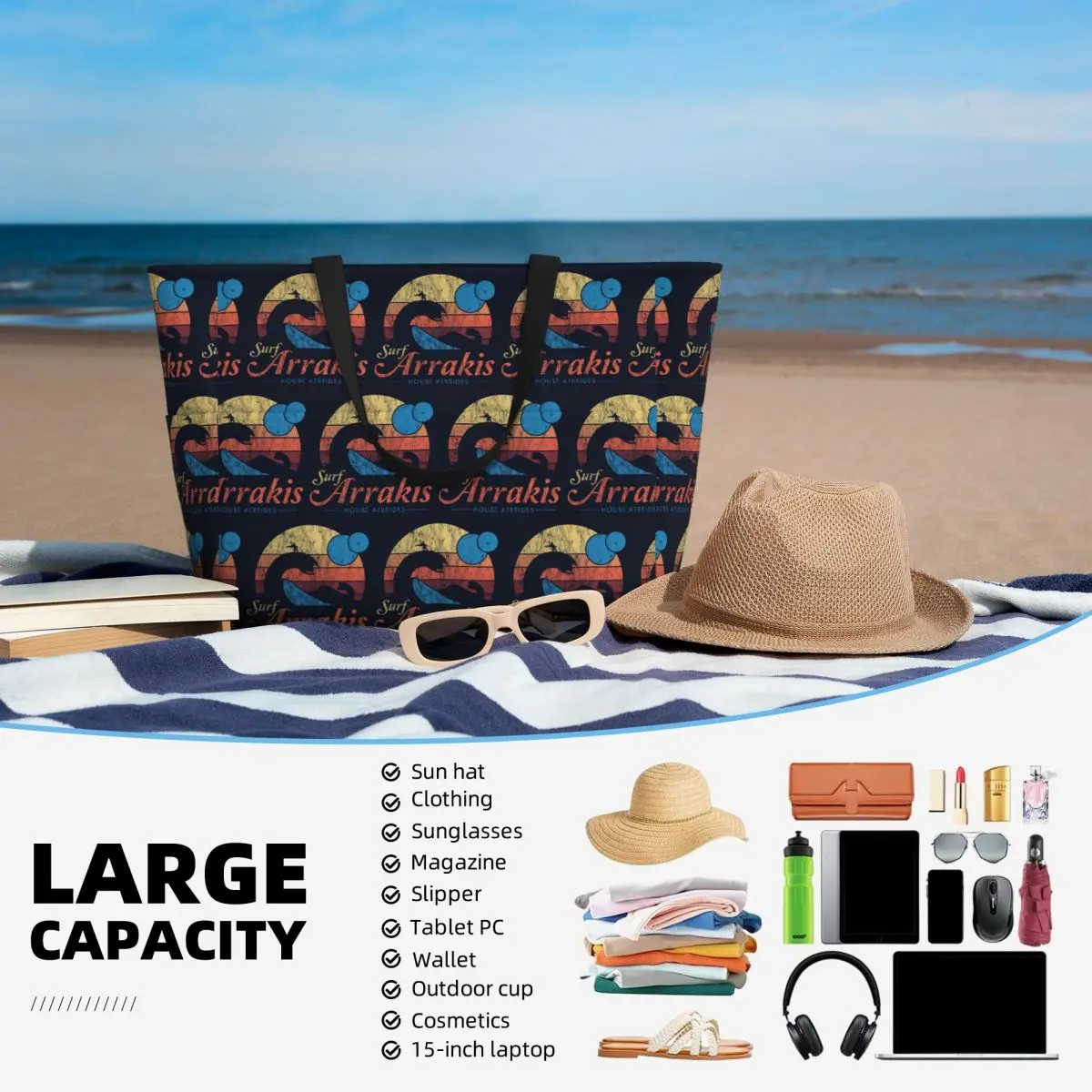 Visit Arrakis Distressed Surf  - Women Bags Dune 评论和价格
