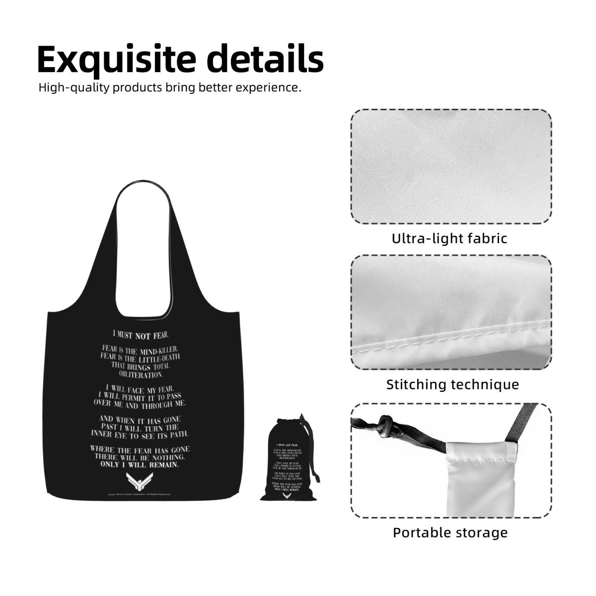 Litany Against Fear Dune 2020  - Women Bags Dune 评论和价格