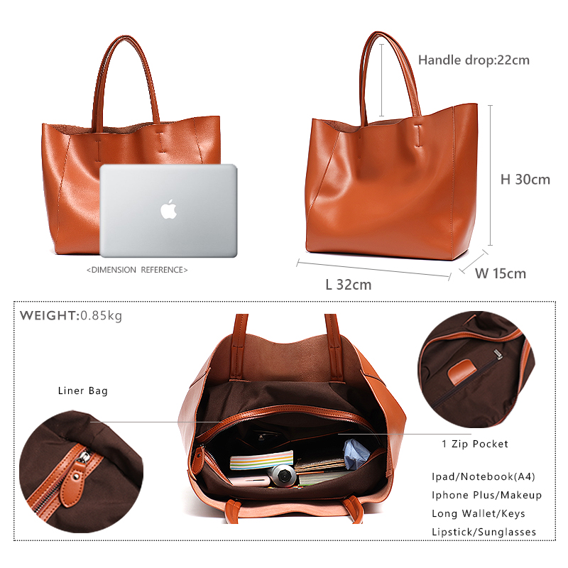 Minimalist Big Tote Bag Women  - Women'S Tote Bags For Work 评论和价格