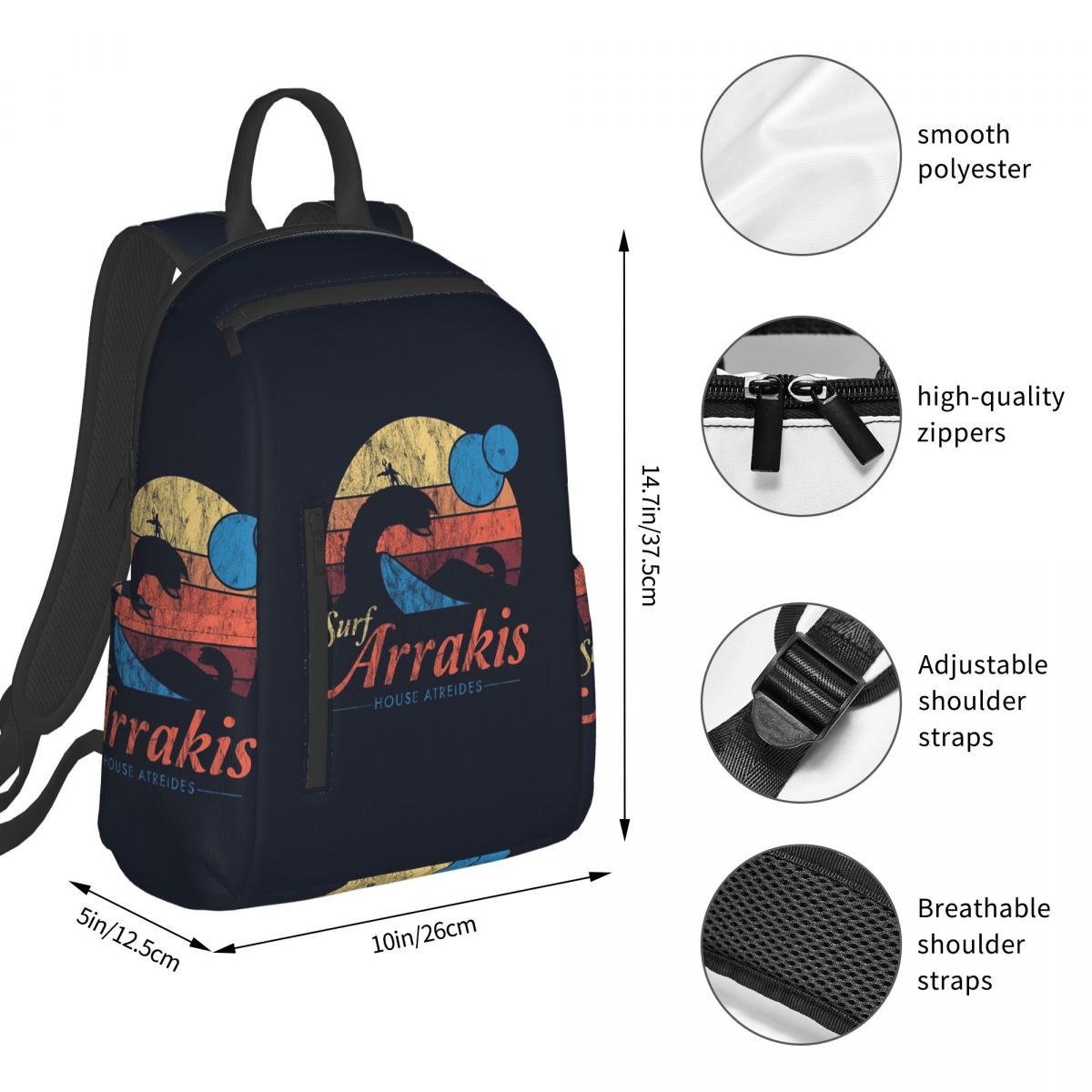 Visit Arrakis Distressed Surf  - Women Bags Dune 评论和价格