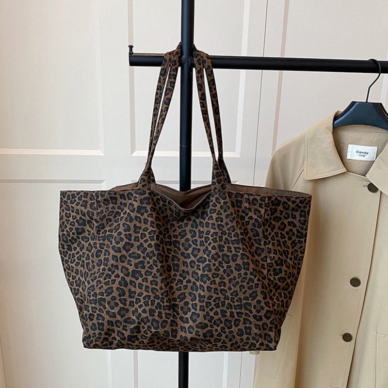 Women Leopard Print Tote Bag Y - Women'S Tote Bags For Work 评论和价格