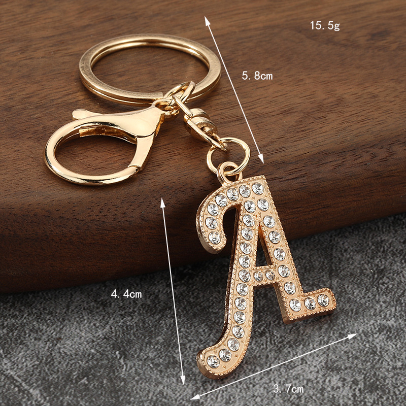 Metal 26 Letter Rhinestone Key - Women Bags Amazon 评论和价格