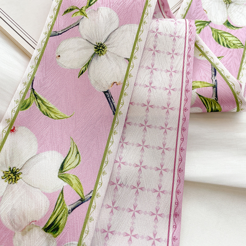 Korean Silk Satin Long Scarf F - Women'S Retro Bags 评论和价格