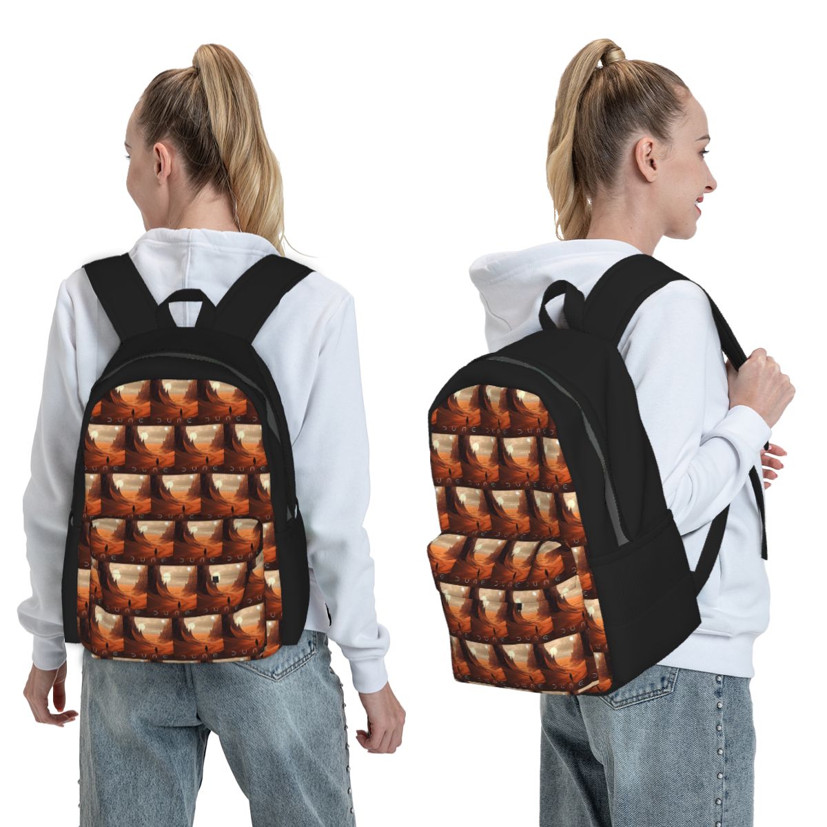 Dune 2020 Fan Art Backpack Boy - Women Bags Dune 评论和价格