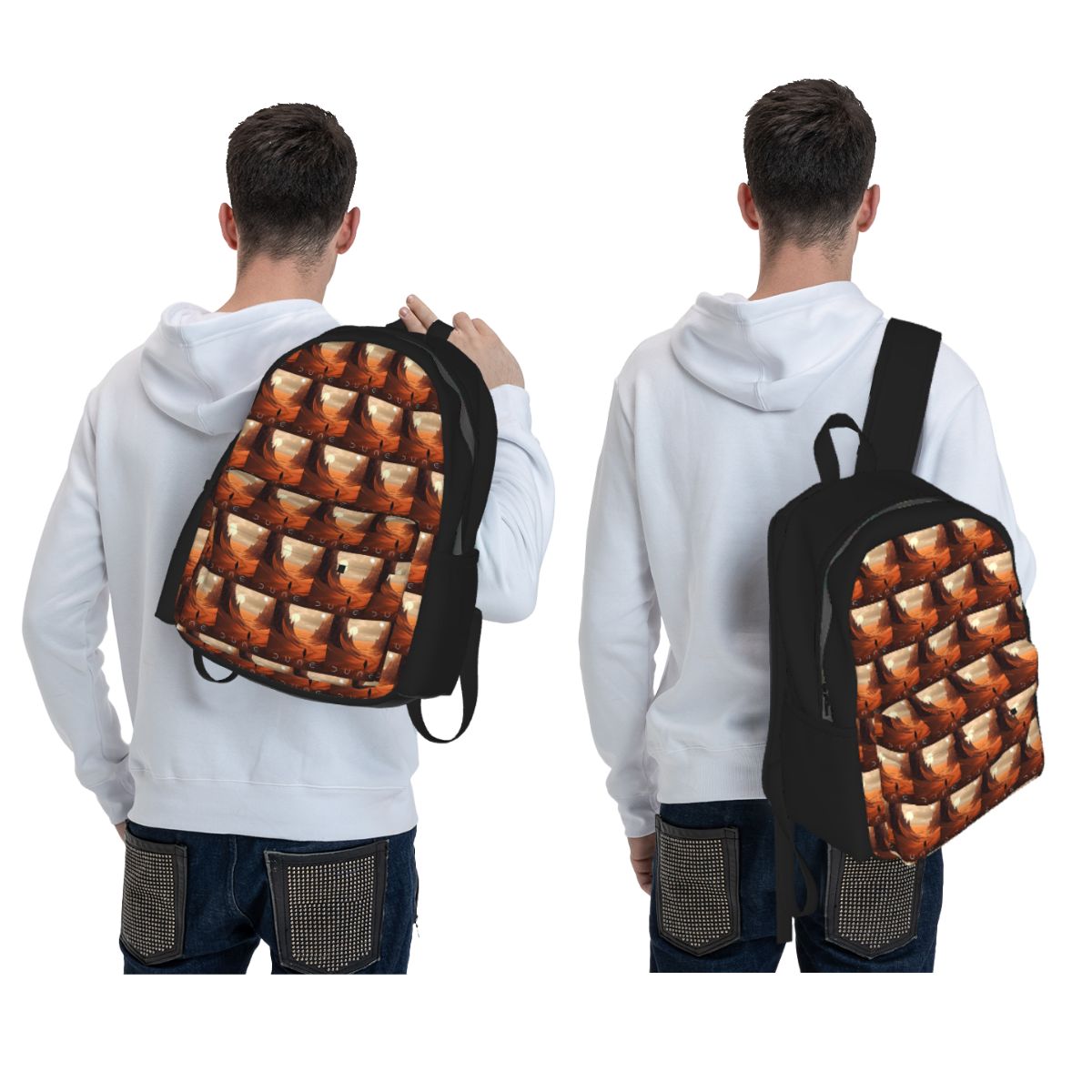 Dune 2020 Fan Art Backpack Boy - Women Bags Dune 评论和价格