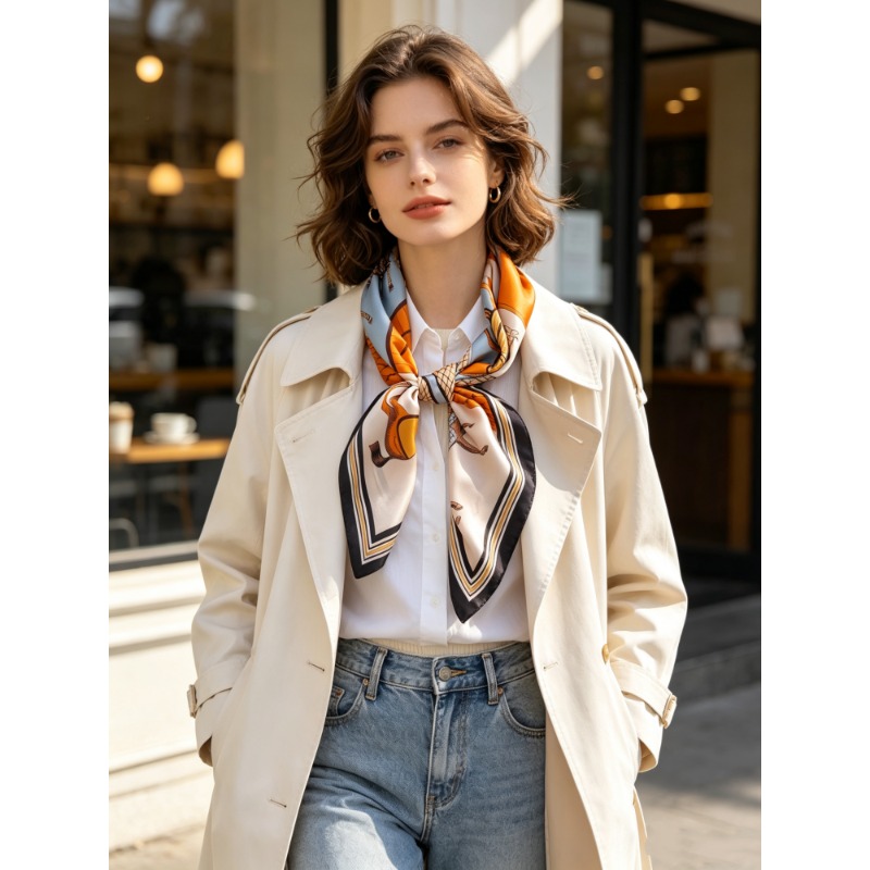 Luxury 100% MULBERRY SILK Squa - Women'S Retro Bags 评论和价格