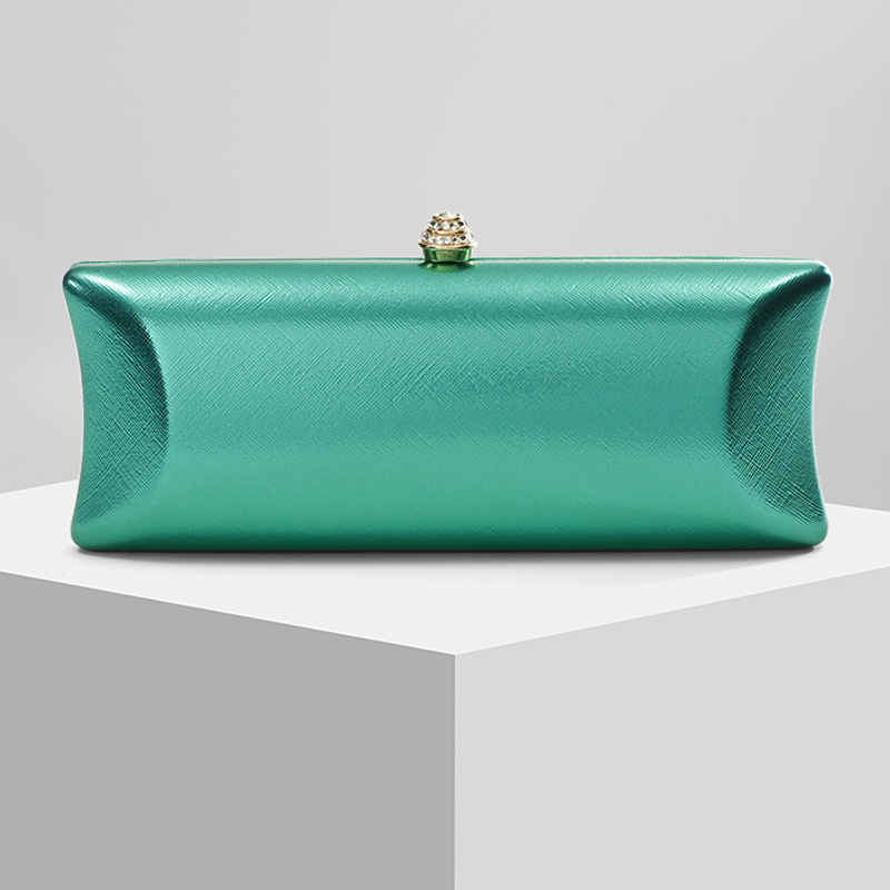 Classical Long Box Evening Bag - Women Bags Green 评论和价格