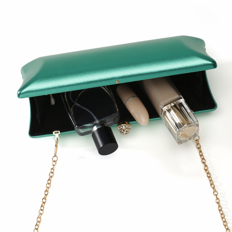 Classical Long Box Evening Bag - Women Bags Green 评论和价格