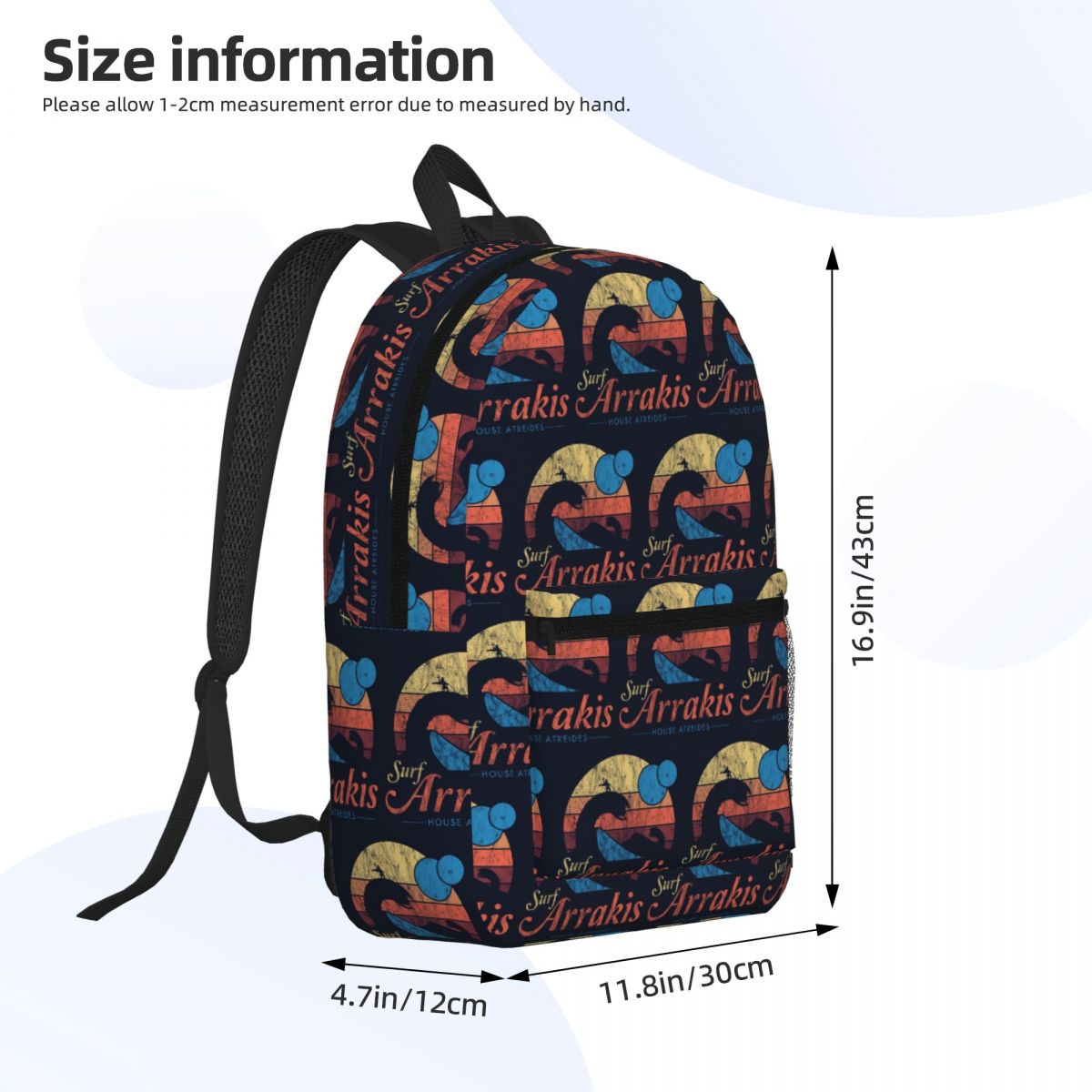 Visit Arrakis Distressed Surf  - Women Bags Dune 评论和价格