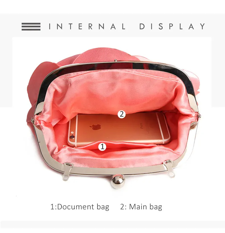 Female Evening Bag Portable Fl - Mini Purse Chain 评论和价格