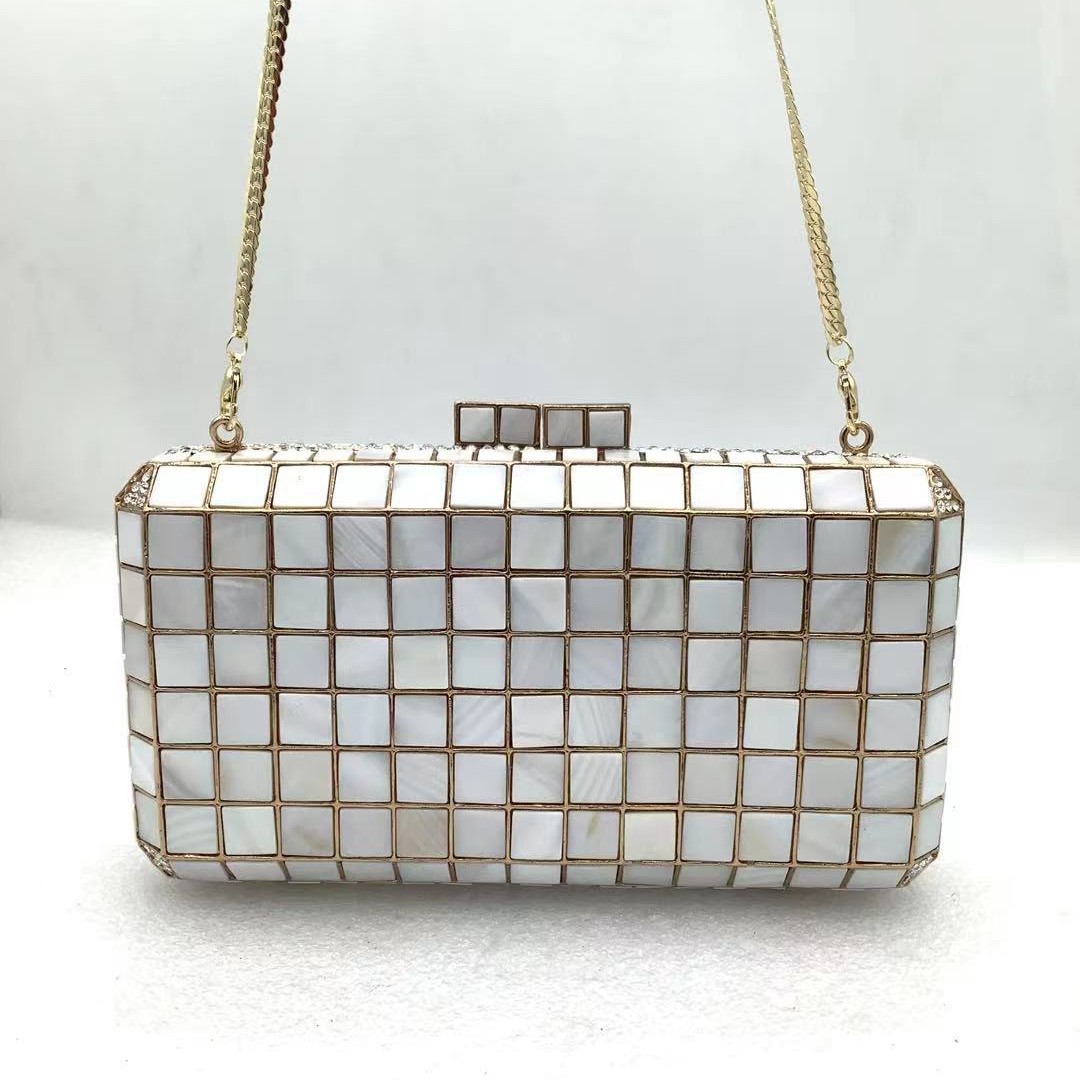 Lady Turquoise Evening Clutch  - Women Bags Green 评论和价格