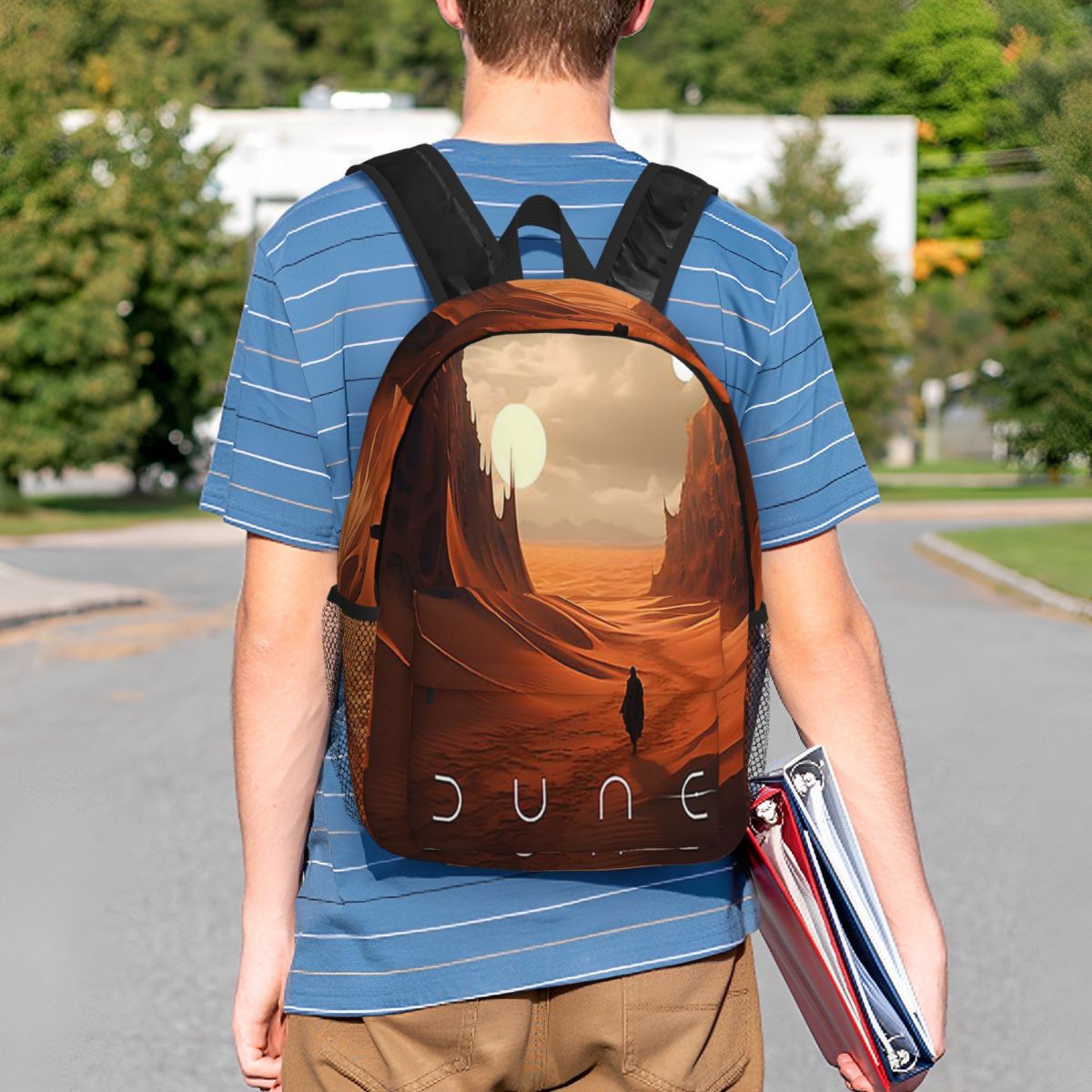 Dune 2020 Fan Art Backpack Hot - Women Bags Dune 评论和价格