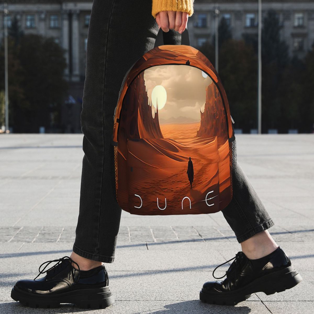 Dune 2020 Fan Art Backpack Hot - Women Bags Dune 评论和价格