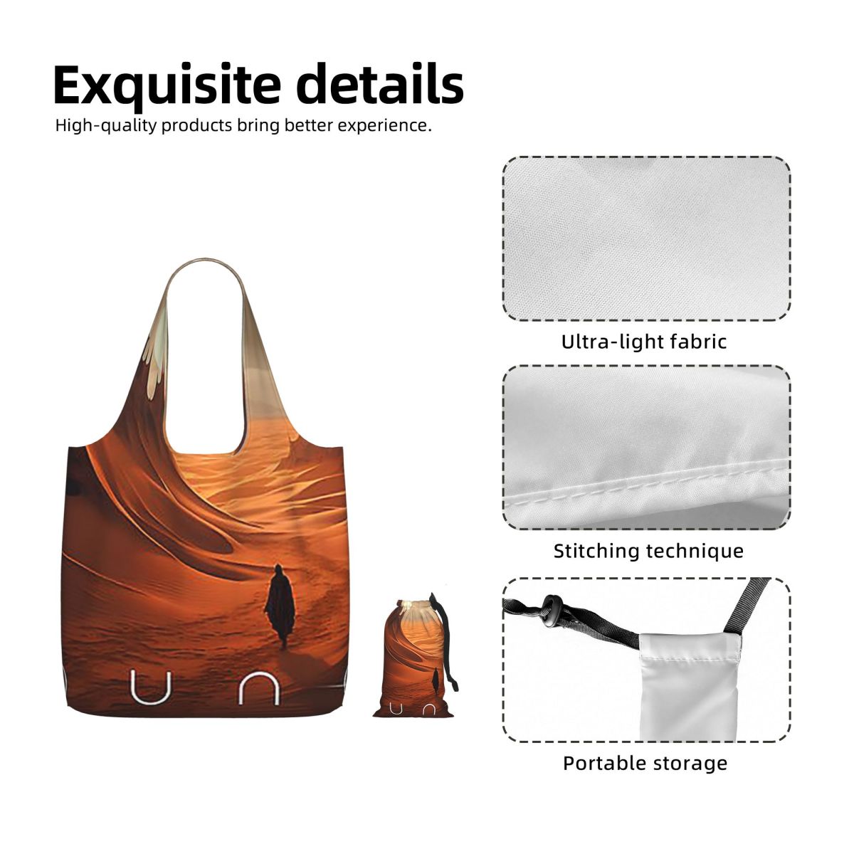 Dune 2020 Fan Art Shopping Tot - Women Bags Dune 评论和价格