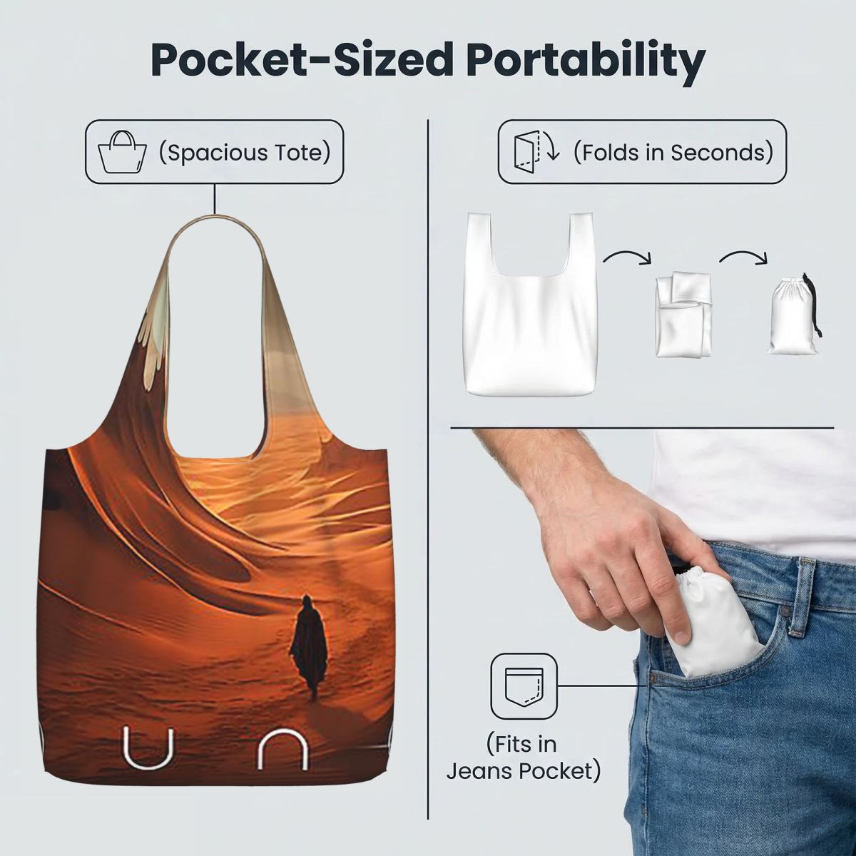 Dune 2020 Fan Art Shopping Tot - Women Bags Dune 评论和价格