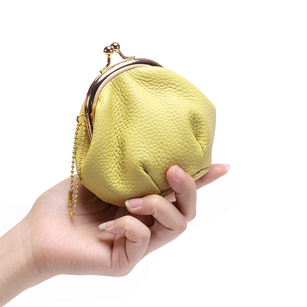 Top Grain Pebbled Leather Kiss - Women Bags Premium Brands 评论和价格