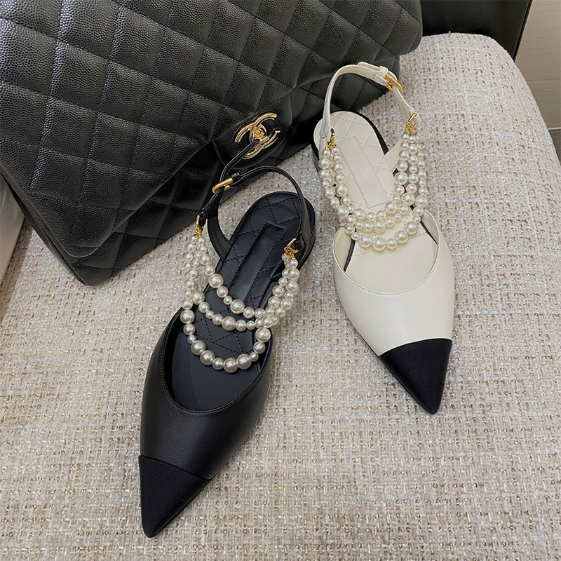 Pearl Chain Bag Head Sandals W - Women Bags For Party 评论和价格